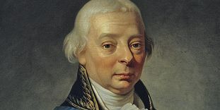 Porträt von Großherzog Karl Friedrich, Begründer des Botanischen Gartens Karlsruhe