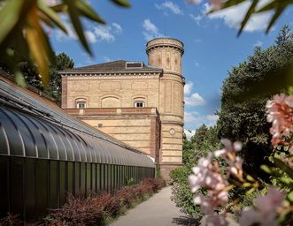 Botanischer Garten Karlsruhe, Außenaufnahme