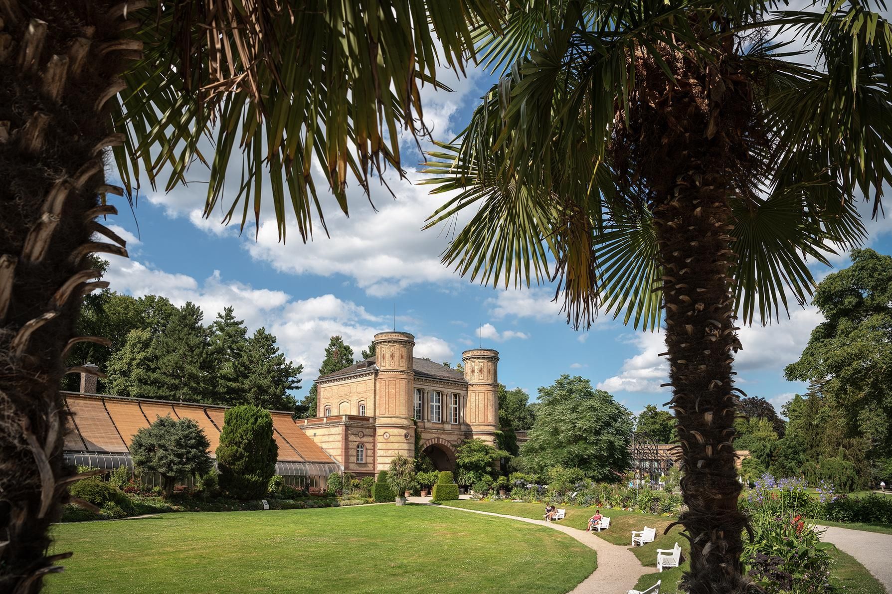 Botanischer Garten Karlsruhe, Außenaufnahme