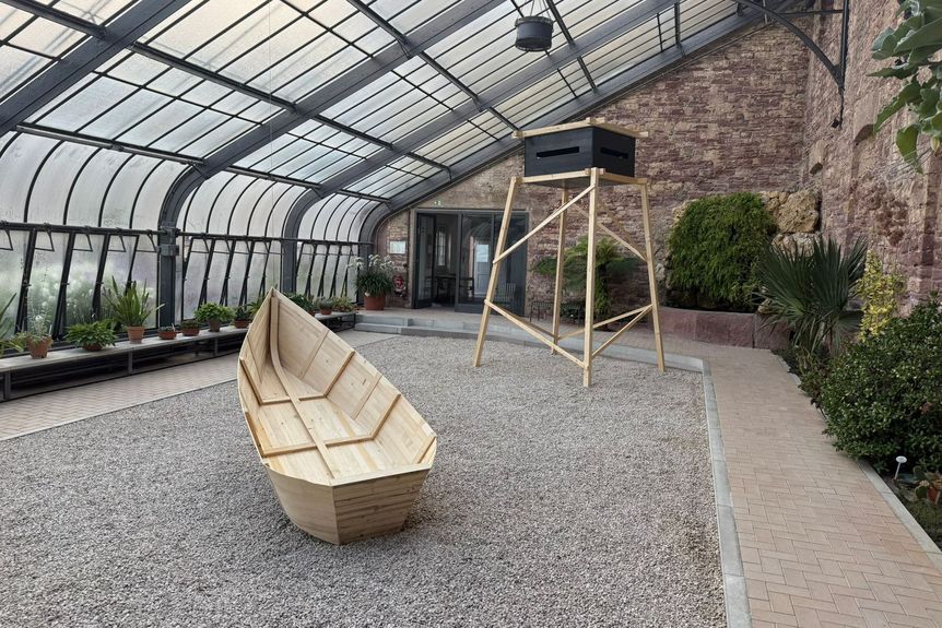 Botanischer Garten Karlsruhe, Ausstellung, „Boden unter meinen Füßen“, Kunstwerke