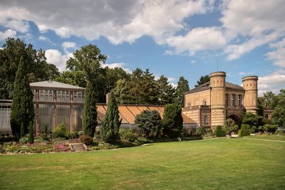 Botanischer Garten Karlsruhe, Außenansicht